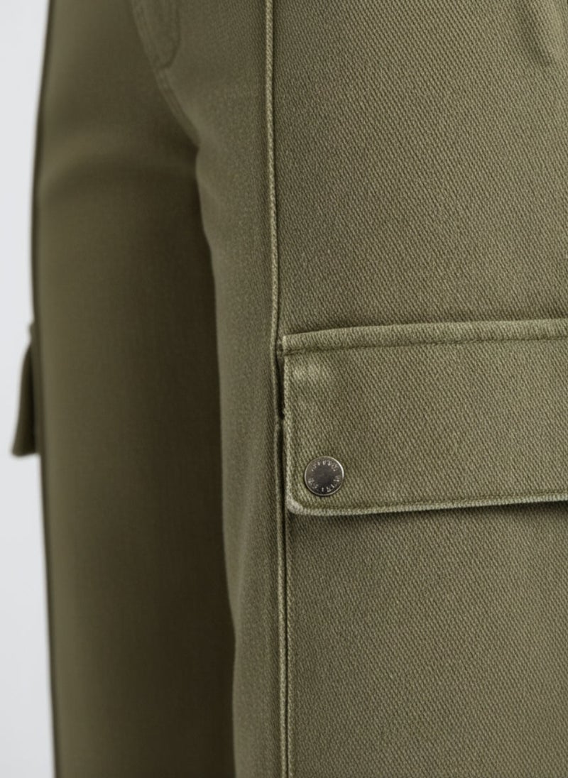 Cloud Fashion Dark green Mini Cargo Fit - Image 5